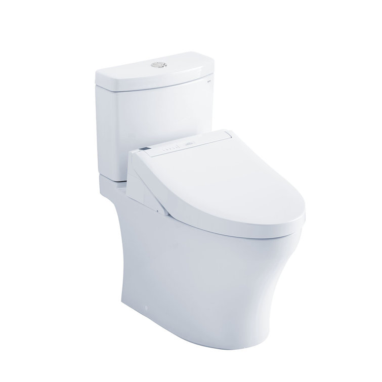 TOTO Aquia® IV DualFlush Elongated TwoPiece Toilet with High